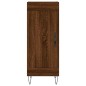 vidaXL Highboard Braun Eichen-Optik 34,5x34x180 cm Holzwerkstoff vidaXL Highboard Braun Eichen-Optik 34,5x34x180 cm Holzwerkstoff
