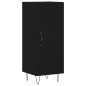 vidaXL Highboard Schwarz 34,5x34x180 cm Holzwerkstoff vidaXL Highboard Schwarz 34,5x34x180 cm Holzwerkstoff