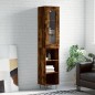 vidaXL Highboard Räuchereiche 34,5x34x180 cm Holzwerkstoff vidaXL Highboard Räuchereiche 34,5x34x180 cm Holzwerkstoff