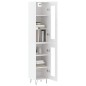 vidaXL Highboard Weiß 34,5x34x180 cm Holzwerkstoff vidaXL Highboard Weiß 34,5x34x180 cm Holzwerkstoff