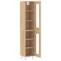 vidaXL Highboard Sonoma-Eiche 34,5x34x180 cm Holzwerkstoff vidaXL Highboard Sonoma-Eiche 34,5x34x180 cm Holzwerkstoff