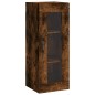 vidaXL Highboard Räuchereiche 34,5x34x180 cm Holzwerkstoff vidaXL Highboard Räuchereiche 34,5x34x180 cm Holzwerkstoff