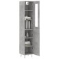 vidaXL Highboard Betongrau 34,5x34x180 cm Holzwerkstoff vidaXL Highboard Betongrau 34,5x34x180 cm Holzwerkstoff