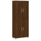 vidaXL Highboard Braun Eichen-Optik 69,5x34x180 cm Holzwerkstoff vidaXL Highboard Braun Eichen-Optik 69,5x34x180 cm Holzwerkstoff