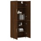 vidaXL Highboard Braun Eichen-Optik 69,5x34x180 cm Holzwerkstoff vidaXL Highboard Braun Eichen-Optik 69,5x34x180 cm Holzwerkstoff