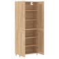 vidaXL Highboard Sonoma-Eiche 69,5x34x180 cm Holzwerkstoff vidaXL Highboard Sonoma-Eiche 69,5x34x180 cm Holzwerkstoff