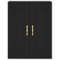 vidaXL Highboard Schwarz 69,5x34x180 cm Holzwerkstoff vidaXL Highboard Schwarz 69,5x34x180 cm Holzwerkstoff