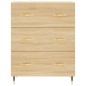 vidaXL Highboard Sonoma-Eiche 69,5x34x180 cm Holzwerkstoff vidaXL Highboard Sonoma-Eiche 69,5x34x180 cm Holzwerkstoff