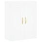 vidaXL Highboard Weiß 69,5x34x180 cm Holzwerkstoff vidaXL Highboard Weiß 69,5x34x180 cm Holzwerkstoff