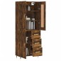 vidaXL Highboard Räuchereiche 69,5x34x180 cm Holzwerkstoff vidaXL Highboard Räuchereiche 69,5x34x180 cm Holzwerkstoff