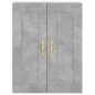 vidaXL Highboard Betongrau 69,5x34x180 cm Holzwerkstoff vidaXL Highboard Betongrau 69,5x34x180 cm Holzwerkstoff