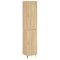 vidaXL Highboard Sonoma-Eiche 34,5x34x180 cm Holzwerkstoff vidaXL Highboard Sonoma-Eiche 34,5x34x180 cm Holzwerkstoff