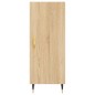 vidaXL Highboard Sonoma-Eiche 34,5x34x180 cm Holzwerkstoff vidaXL Highboard Sonoma-Eiche 34,5x34x180 cm Holzwerkstoff