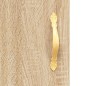 vidaXL Highboard Sonoma-Eiche 34,5x34x180 cm Holzwerkstoff vidaXL Highboard Sonoma-Eiche 34,5x34x180 cm Holzwerkstoff