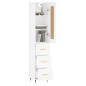 vidaXL Highboard Weiß 34,5x34x180 cm Holzwerkstoff vidaXL Highboard Weiß 34,5x34x180 cm Holzwerkstoff