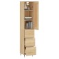 vidaXL Highboard Sonoma-Eiche 34,5x34x180 cm Holzwerkstoff vidaXL Highboard Sonoma-Eiche 34,5x34x180 cm Holzwerkstoff