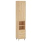vidaXL Highboard Sonoma-Eiche 34,5x34x180 cm Holzwerkstoff vidaXL Highboard Sonoma-Eiche 34,5x34x180 cm Holzwerkstoff