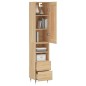vidaXL Highboard Sonoma-Eiche 34,5x34x180 cm Holzwerkstoff vidaXL Highboard Sonoma-Eiche 34,5x34x180 cm Holzwerkstoff