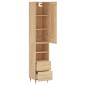 vidaXL Highboard Sonoma-Eiche 34,5x34x180 cm Holzwerkstoff vidaXL Highboard Sonoma-Eiche 34,5x34x180 cm Holzwerkstoff