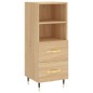 vidaXL Highboard Sonoma-Eiche 34,5x34x180 cm Holzwerkstoff vidaXL Highboard Sonoma-Eiche 34,5x34x180 cm Holzwerkstoff