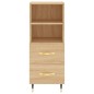 vidaXL Highboard Sonoma-Eiche 34,5x34x180 cm Holzwerkstoff vidaXL Highboard Sonoma-Eiche 34,5x34x180 cm Holzwerkstoff