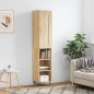 vidaXL Highboard Sonoma-Eiche 34,5x34x180 cm Holzwerkstoff vidaXL Highboard Sonoma-Eiche 34,5x34x180 cm Holzwerkstoff