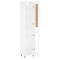 vidaXL Highboard Weiß 34,5x34x180 cm Holzwerkstoff vidaXL Highboard Weiß 34,5x34x180 cm Holzwerkstoff