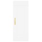 vidaXL Highboard Weiß 34,5x34x180 cm Holzwerkstoff vidaXL Highboard Weiß 34,5x34x180 cm Holzwerkstoff