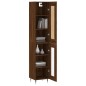 vidaXL Highboard Braun Eichen-Optik 34,5x34x180 cm Holzwerkstoff vidaXL Highboard Braun Eichen-Optik 34,5x34x180 cm Holzwerkstoff