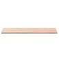 vidaXL Tischplatte 100x50x1,5 cm Rechteckig Massivholz Buche vidaXL Tischplatte 100x50x1,5 cm Rechteckig Massivholz Buche
