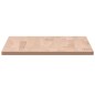 vidaXL Tischplatte 100x50x1,5 cm Rechteckig Massivholz Buche vidaXL Tischplatte 100x50x1,5 cm Rechteckig Massivholz Buche