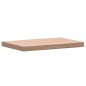 vidaXL Tischplatte 60x40x4 cm Rechteckig Massivholz Buche vidaXL Tischplatte 60x40x4 cm Rechteckig Massivholz Buche