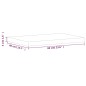 vidaXL Tischplatte 60x40x4 cm Rechteckig Massivholz Buche vidaXL Tischplatte 60x40x4 cm Rechteckig Massivholz Buche