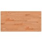 vidaXL Tischplatte 80x40x2,5 cm Rechteckig Massivholz Buche vidaXL Tischplatte 80x40x2,5 cm Rechteckig Massivholz Buche