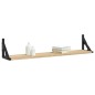 vidaXL Wandregale 2 Stk. Sonoma-Eiche 80x15x15,5 cm Holzwerkstoff vidaXL Wandregale 2 Stk. Sonoma-Eiche 80x15x15,5 cm Holzwerkstoff