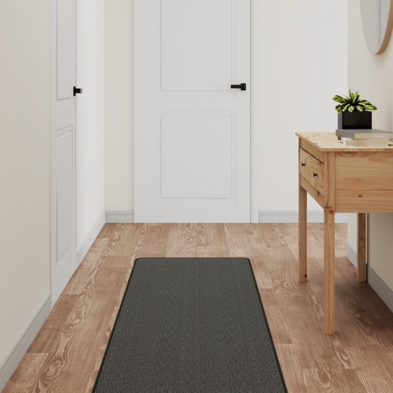 Teppichläufer Sisal-Optik Anthrazit 50x200 cm Teppichläufer Sisal-Optik Anthrazit 50x200 cm