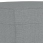 vidaXL 4-tlg. Sofagarnitur mit Kissen Hellgrau Stoff vidaXL 4-tlg. Sofagarnitur mit Kissen Hellgrau Stoff