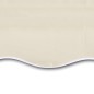 vidaXL Einziehbare Markise Handbetrieben 300 x 250 cm Creme vidaXL Einziehbare Markise Handbetrieben 300 x 250 cm Creme
