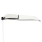 vidaXL Einziehbare Markise Handbetrieben 400×300 cm Cremefarben vidaXL Einziehbare Markise Handbetrieben 400×300 cm Cremefarben