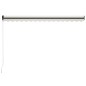 vidaXL Einziehbare Markise Handbetrieben 400×300 cm Cremefarben vidaXL Einziehbare Markise Handbetrieben 400×300 cm Cremefarben