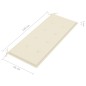 vidaXL 2-Sitzer-Gartenbank mit Auflage 120 cm Grau Eukalyptusholz vidaXL 2-Sitzer-Gartenbank mit Auflage 120 cm Grau Eukalyptusholz