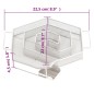 vidaXL Kaltrauchgenerator 6-Seitig 22,5 cm Edelstahl vidaXL Kaltrauchgenerator 6-Seitig 22,5 cm Edelstahl