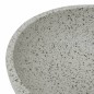 vidaXL Aufsatzwaschbecken Grau Rund Ø41x14 cm Keramik vidaXL Aufsatzwaschbecken Grau Rund Ø41x14 cm Keramik