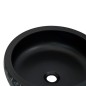 vidaXL Aufsatzwaschbecken Schwarz und Blau Rund Ø41x14 cm Keramik vidaXL Aufsatzwaschbecken Schwarz und Blau Rund Ø41x14 cm Keramik