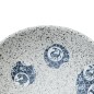 vidaXL Aufsatzwaschbecken Grau und Blau Oval 47x33x13 cm Keramik vidaXL Aufsatzwaschbecken Grau und Blau Oval 47x33x13 cm Keramik