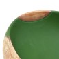 vidaXL Aufsatzwaschbecken Grün und Braun Oval 59x40x15 cm Keramik vidaXL Aufsatzwaschbecken Grün und Braun Oval 59x40x15 cm Keramik