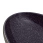 vidaXL Aufsatzwaschbecken Lila und Grau Oval 59x40x14 cm Keramik vidaXL Aufsatzwaschbecken Lila und Grau Oval 59x40x14 cm Keramik