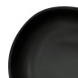 vidaXL Aufsatzwaschbecken Schwarz und Blau Oval 59x40x14 cm Keramik vidaXL Aufsatzwaschbecken Schwarz und Blau Oval 59x40x14 cm Keramik