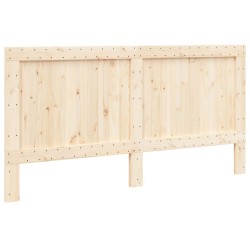vidaXL Kopfteil 200x104 cm Massivholz Kiefer