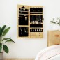 Schmuckschrank mit Spiegel Wandmontage 37,5x10x90 cm Schmuckschrank mit Spiegel Wandmontage 37,5x10x90 cm